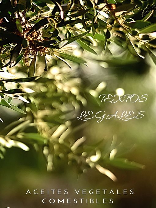 Cover image for ACEITES VEGETALES COMESTIBLES